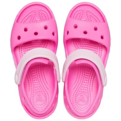 CROCS Παιδικά Πέδιλα Θαλάσσης Bayaband Sandal 211055-6QQ ELECT - ΦΟΥΞΙΑ