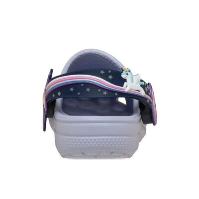 CROCS Παιδικά Σαμπό Θαλάσσης με ΦΩΤΑΚΙΑ C Imagination Lights 211892-5BO FROST - ΛΙΛΑ