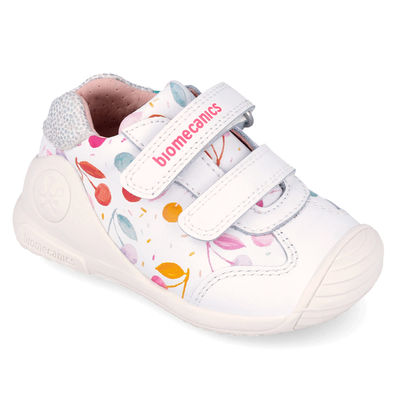 Biomecanics Παιδικά Ανατομικά Δερμάτινα Μποτάκια 262102-B050-BLANCO - ΛΕΥΚΟ