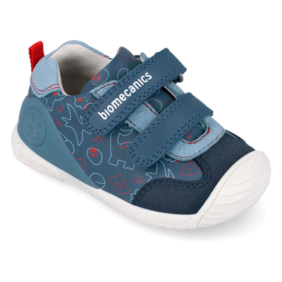 Biomecanics Παιδικά Ανατομικά Δερμάτινα Μποτάκια 262120-A556-PETROL - ΜΠΛΕ
