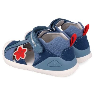 Biomecanics Παιδικά Ανατομικά Δερμάτινα Παπουτσοπέδιλα 262127-A631-INDIGO - ΜΠΛΕ