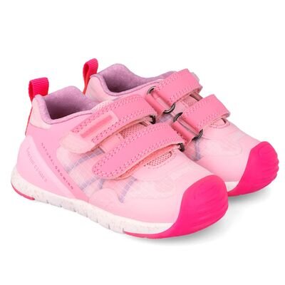 Biomecanics Παιδικά Ανατομικά Sneakers High 262132-B032-ROSA - ΡΟΖ