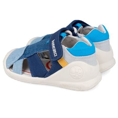 Biomecanics Παιδικά Πάνινα Ανατομικά Παπουτσοπέδιλα 262186-A008-AZUL - ΜΠΛΕ