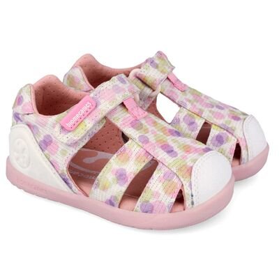 Biomecanics Παιδικά Πάνινα Ανατομικά Παπουτσοπέδιλα 262193-B050-BLANCO - ΛΕΥΚΟ