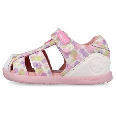 Biomecanics Παιδικά Πάνινα Ανατομικά Παπουτσοπέδιλα 262193-B050-BLANCO - ΛΕΥΚΟ