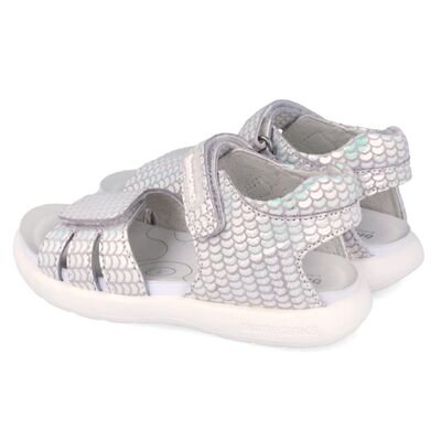 Biomecanics Παιδικά Ανατομικά Δερμάτινα Πέδιλα 262206-B050-BLANCO - ΛΕΥΚΟ