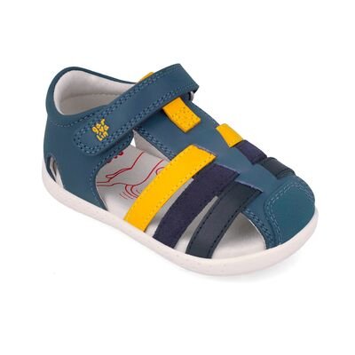 Garvalin Παιδικά Ανατομικά Παπουτσοπέδιλα 262325-A556-PETROL - ΜΠΛΕ