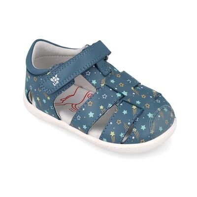 Garvalin Παιδικά Ανατομικά Παπουτσοπέδιλα 262327-A631-INDIGO - ΜΠΛΕ