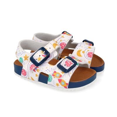 Garvalin Παιδικά Ανατομικά Πέδιλα Σκαφάκια 262463-B050-BLANCO - ΛΕΥΚΟ