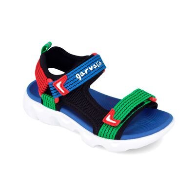 Garvalin Παιδικά Ανατομικά Πέδιλα 262770-A054-NEGRO - ΠΟΛΥΧΡΩΜΟ