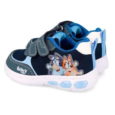 Garvalin Παιδικά Ανατομικά Sneakers BLUEY ΦΩΤΑΚΙΑ 262860-A008-AZUL - ΜΠΛΕ