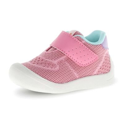 Falcotto Παιδικά Ανατομικά Sneakers Free 2 VL. knitted/eco calf pibk-mentos - ΡΟΖ