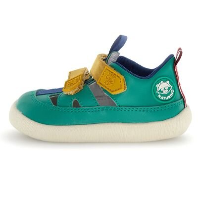 Naturino Παιδικά Δερμάτινα Ανατομικά Παπουτσοπέδιλα Barefoot Giommy. calf green - ΠΡΑΣΙΝΟ