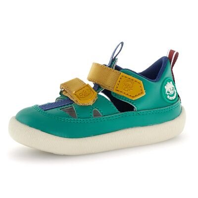 Naturino Παιδικά Δερμάτινα Ανατομικά Παπουτσοπέδιλα Barefoot Giommy. calf green - ΠΡΑΣΙΝΟ