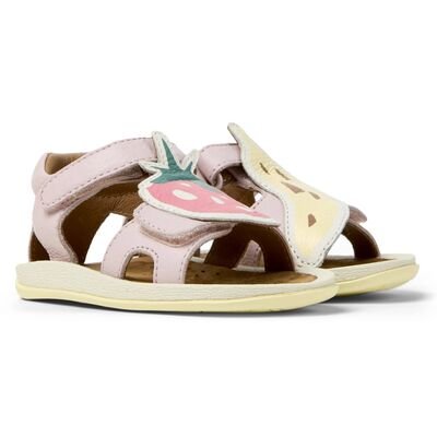 Camper Παιδικά Πέδιλα Twins Multicolor K800669-002 - ΡΟΖ