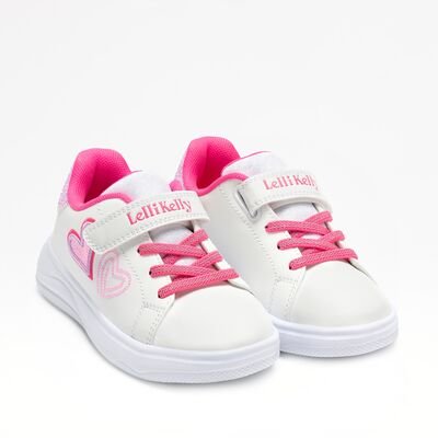 LELLI KELLY Παιδικά Sneakers AGATA BIANCO/FUXIA LKAA5622-BIFU - ΛΕΥΚΟ/ΦΟΥΞΙΑ