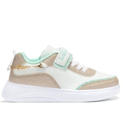 LELLI KELLY Παιδικά Sneakers με ΑΛΥΣΙΔΑ-ΒΡΑΧΙΟΛΙ GIOIELLO BIANCO/ORO LKAA5629-BIOR - ΛΕΥΚΟ/ΧΡΥΣΟ