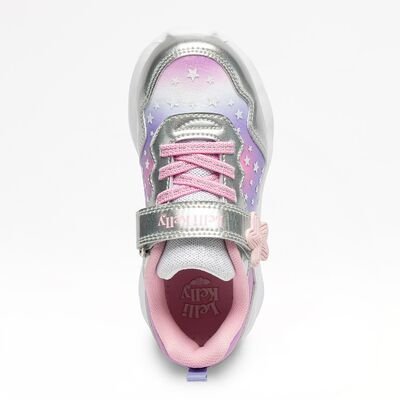 LELLI KELLY Παιδικά Sneakers με ΦΩΤΑΚΙΑ STELLA ARGENTO LKAL5635-AG01 - ΑΣΗΜΙ