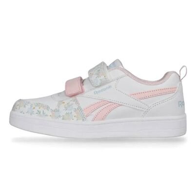 REEBOK Παιδικά Sneakers TENNIS Royal Prime 2.0 two strap hoop & loop 100245523 white/pink/blue - ΛΕΥΚΟ