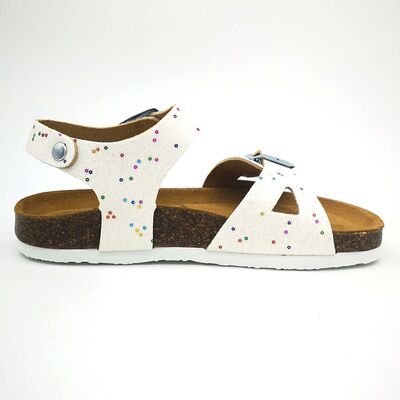 PLAKTON Παιδικά Ανατομικά Πέδιλα Σκαφάκια LISA 131407-BLANCO1 - ΛΕΥΚΟ