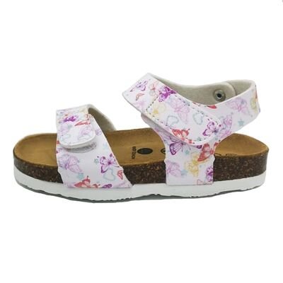 PLAKTON Παιδικά Ανατομικά Πέδιλα Σκαφάκια SARA BLANCO ESTAMPADO 135448-7739-80 - ΛΕΥΚΟ