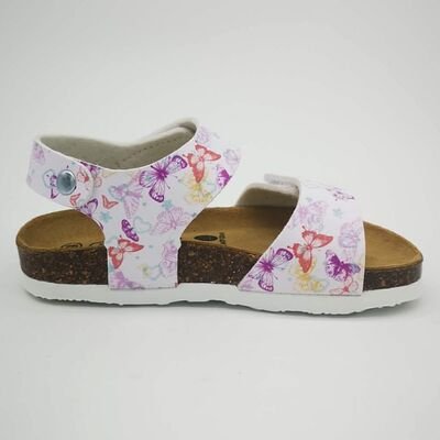 PLAKTON Παιδικά Ανατομικά Πέδιλα Σκαφάκια SARA BLANCO ESTAMPADO 135448-7739-80 - ΛΕΥΚΟ