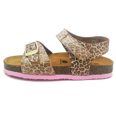 PLAKTON Παιδικά Ανατομικά Πέδιλα Σκαφάκια SELECT ANGELICA IRIDE 135663-CUERO4 - ΛΕΟΠΑΡ