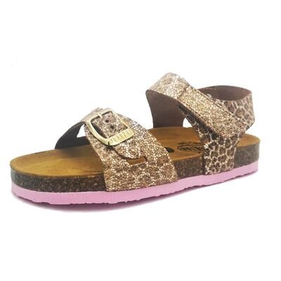 PLAKTON Παιδικά Ανατομικά Πέδιλα Σκαφάκια SELECT ANGELICA IRIDE 135663-CUERO4 - ΛΕΟΠΑΡ