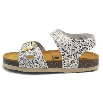 PLAKTON Παιδικά Ανατομικά Πέδιλα Σκαφάκια SELECT ANGELICA IRIDE 135663-BLANCO1 - ΛΕΥΚΟ/ΛΕΟΠΑΡ