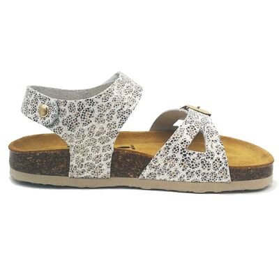 PLAKTON Παιδικά Ανατομικά Πέδιλα Σκαφάκια SELECT ANGELICA IRIDE 135663-BLANCO1 - ΛΕΥΚΟ/ΛΕΟΠΑΡ