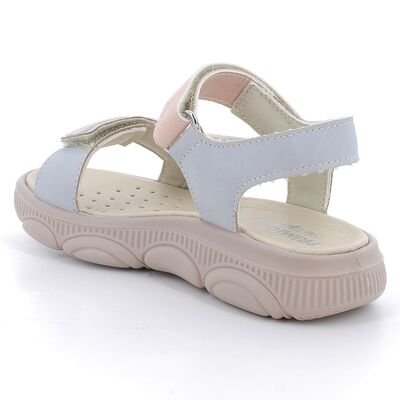 PRIMIGI Παιδικά Δερμάτινα Πέδιλα 1390622 sky blue/pink - ΠΟΛΥΧΡΩΜΟ