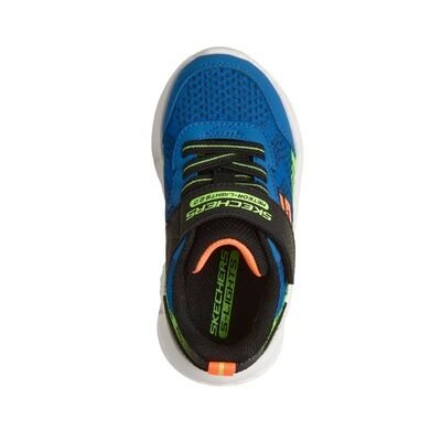 SKECHERS Παιδικά Sneakers με ΦΩΤΑΚΙΑ Meteor-Lights 2.0 velcro lights 401490N-BLBK - ΜΠΛΕ
