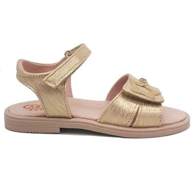 ABY shoes Παιδικά Δερμάτινα Ανατομικά Πέδιλα ABY631-NUDE