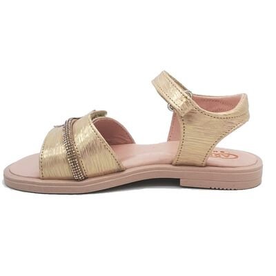 ABY shoes Παιδικά Δερμάτινα Ανατομικά Πέδιλα ABY631-NUDE