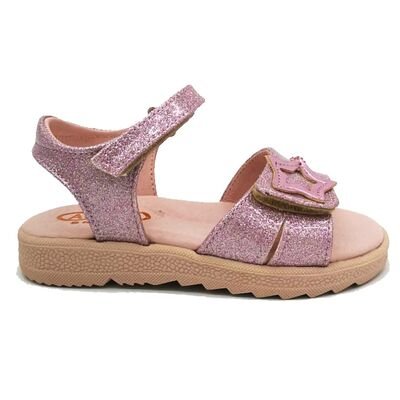 ABY shoes Παιδικά Δερμάτινα Ανατομικά Πέδιλα ABY631-ΡΟΖ