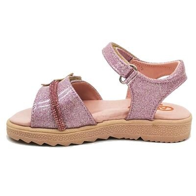 ABY shoes Παιδικά Δερμάτινα Ανατομικά Πέδιλα ABY631-ΡΟΖ