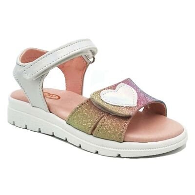 ABY shoes Παιδικά Δερμάτινα Ανατομικά Πέδιλα ABY640-ΠΑΓΟΥ/ΠΟΛΥΧΡΩΜΟ