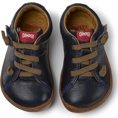 Camper Παιδικά Δερμάτινα Sneakers Peu Cami Blue 80212-077 - ΜΠΛΕ