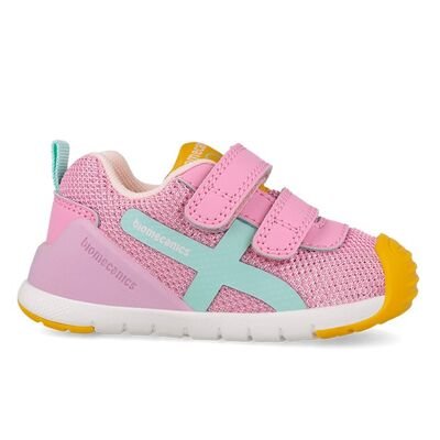 Biomecanics Παιδικά Ανατομικά Sneakers High 261135-D032-ROSA - ΡΟΖ