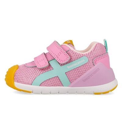 Biomecanics Παιδικά Ανατομικά Sneakers High 261135-D032-ROSA - ΡΟΖ