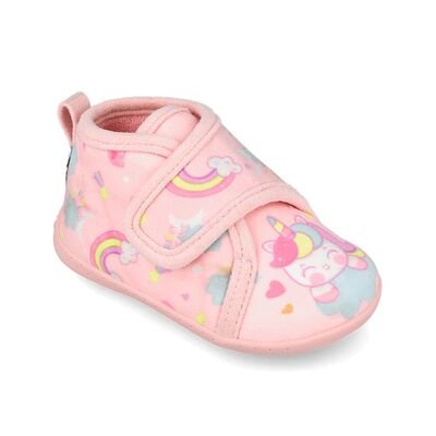 Garvalin Παιδικά Ανατομικά Παντοφλάκια 261336-A032-ROSA - ΡΟΖ