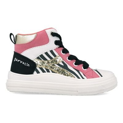 Garvalin Παιδικά Ανατομικά Sneakers High 261553-A050-BLANCO - ΛΕΥΚΟ