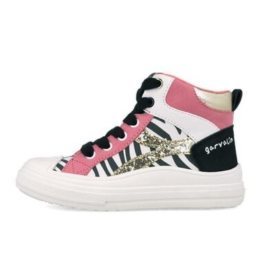 Garvalin Παιδικά Ανατομικά Sneakers High 261553-A050-BLANCO - ΛΕΥΚΟ