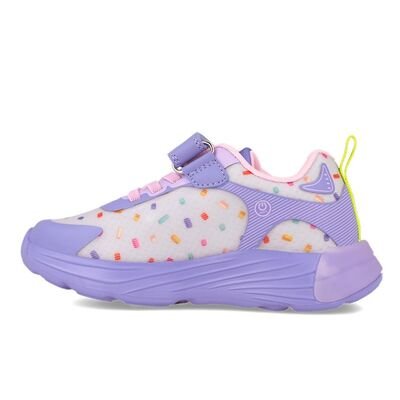 Garvalin Παιδικά Ανατομικά Sneakers BLUEY ΦΩΤΑΚΙΑ 261855-B164-LILA - ΜΩΒ/ΛΙΛΑ