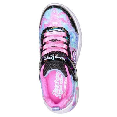 SKECHERS Παιδικά Sneakers με ΦΩΤΑΚΙΑ Heart sparkles BLACK/MULTI 303063LC-BKMT - ΠΟΛΥΧΡΩΜΟ