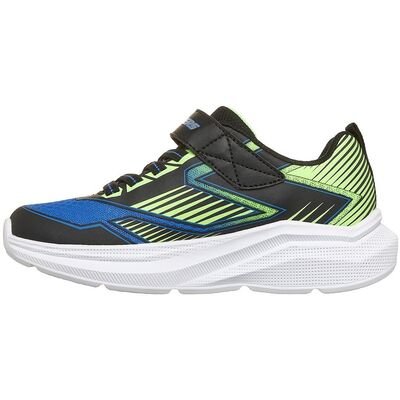SKECHERS Παιδικά Sneakers MICROSPEC VeELOCITY-GRID-DRIFT black/blue/lime 404127L-BBLM - ΜΠΛΕ