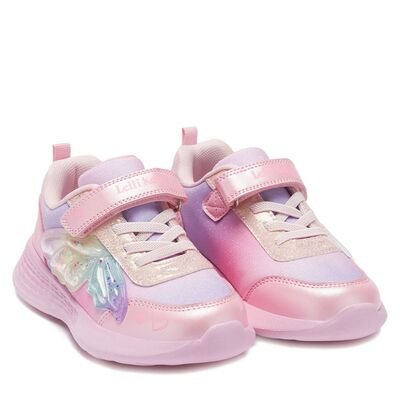 LELLI KELLY Παιδικά Sneakers με ΦΩΤΑΚΙΑ LKAL5730-RO01 MARGAUX ROSA - ΡΟΖ