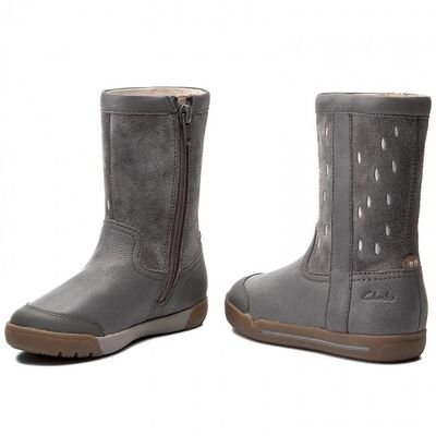 Clarks Lilfolk Glo Inf grey 26126972