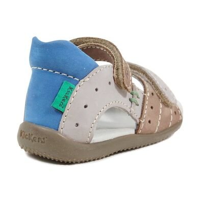 Kickers Boping 279111-10 marron gris blue