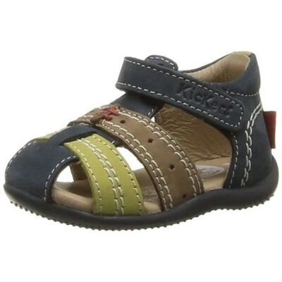 Kickers Bigbazar 279052-10-53 Bleu Jaune Marron